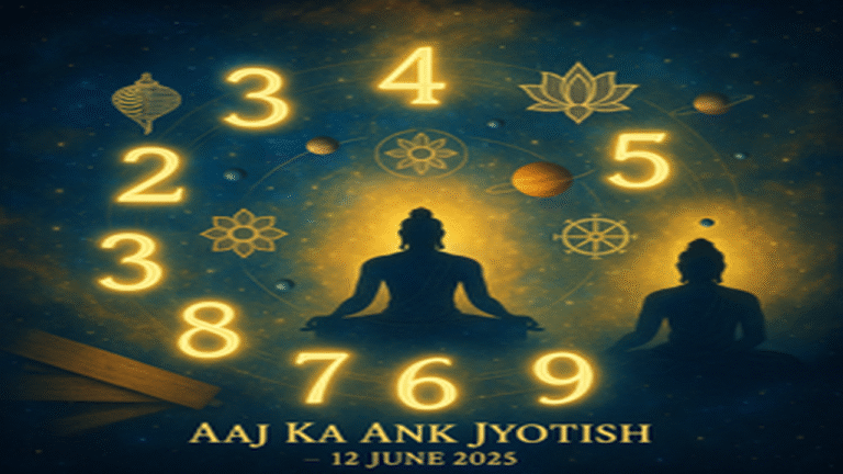 🌟 आज का अंक ज्योतिष: 12 जून 2025 | जानिए आपके मूलांक के अनुसार क्या कहती है किस्मत?